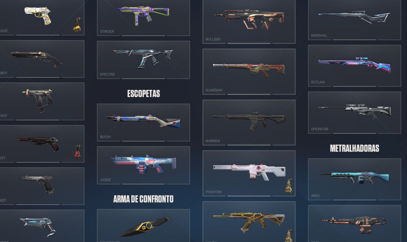 CONTA VALORANT COM MUITAS SKINS, JA FOI GASTO MAIS DE 6100 REAIS