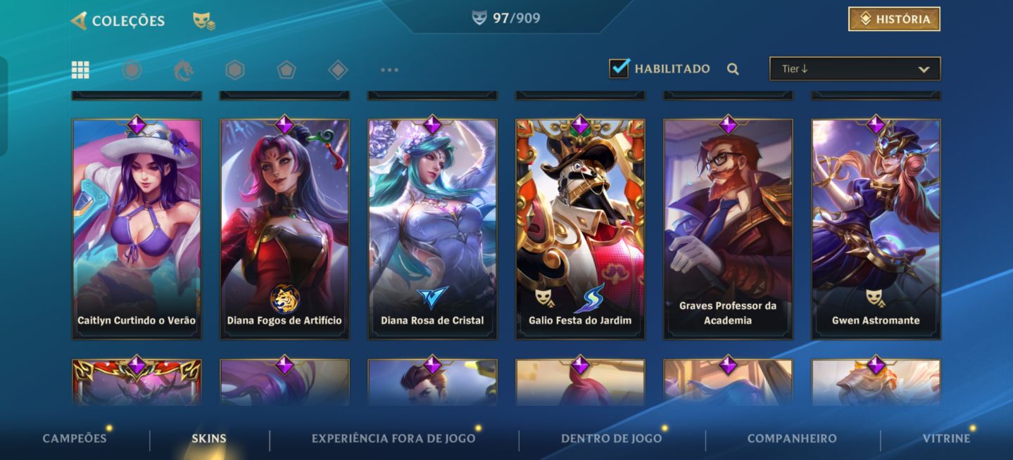 Conta a valor de desapego
