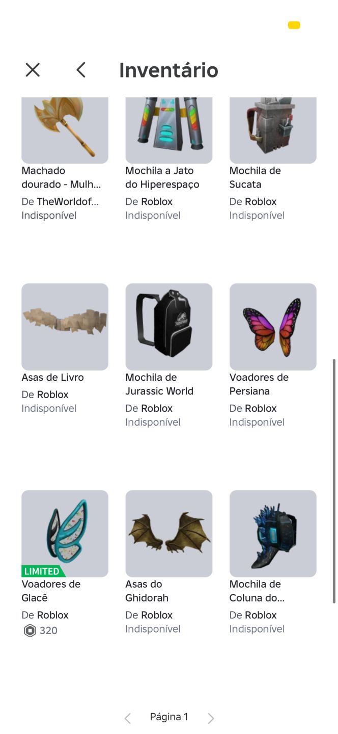 CONTA DE ROBLOX COMPLETA COM +4000 ROBUX GASTOS E VÁRIOS INTENS LIMITEDS!!