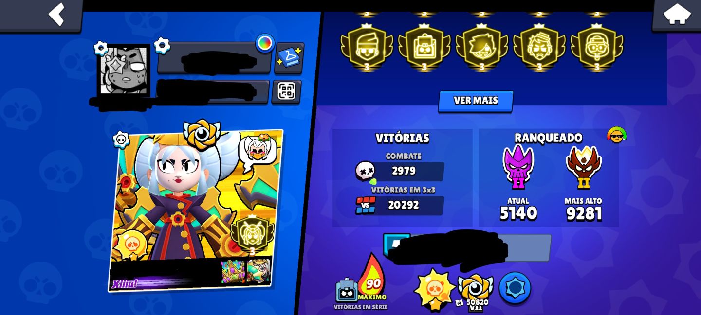 Conta brawl stars