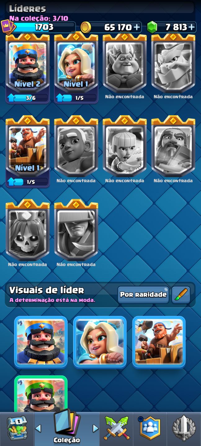 Conta Clash royale (arena sazonal 2) 7800 gemas único dono