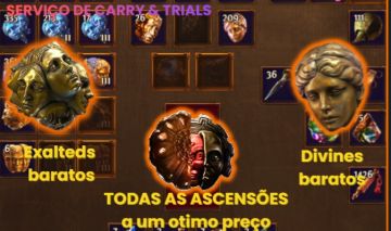 PROMO FULL LEVELLING 4 ACS A/ POE2 - CURRENCY E SERVIÇOS DE LEVELING&CARRY