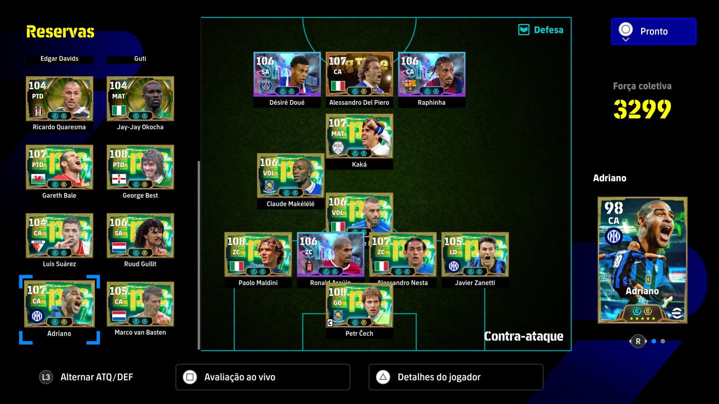 CONTA FULL META 2027 DE EFOOTBALL PS4/PS5