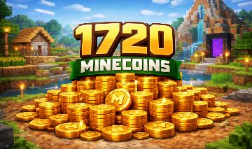 1720 Minecoins! Minecraft Bedrock