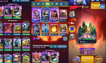 Conta Clash Royale 10K Troféus [Mestre 1] [1 Milhão em ouro] [1.099 Gemas]