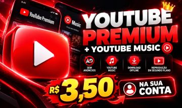 YOUTUBE PREMIUM + MUSIC | 30 DIAS | ENTREGA RÁPIDA