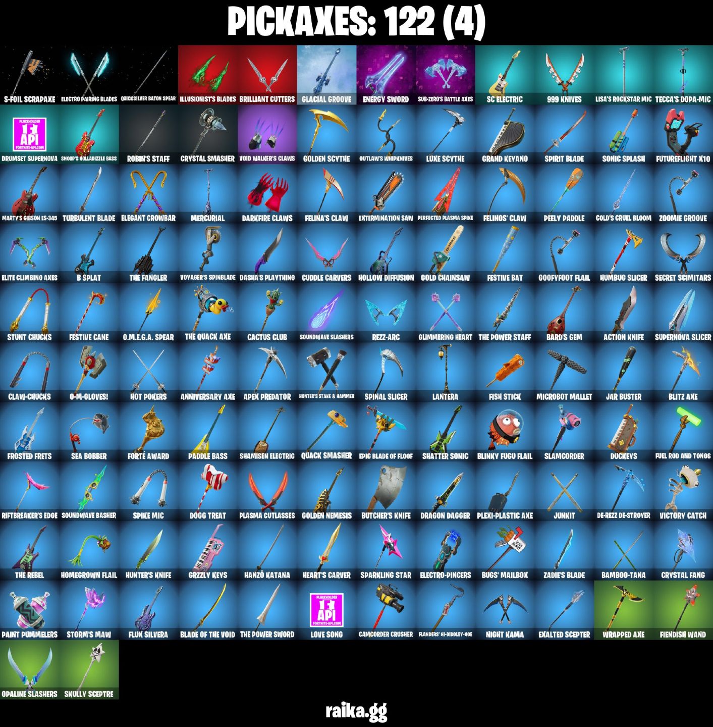 54 Skins - Superman, Unsc Spartan, Glacial Dummy, Santa Dogg, 550 vbucks