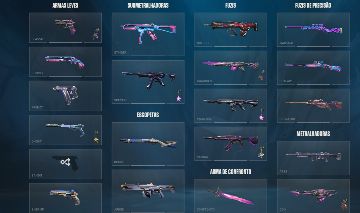 VALORANT | PACOTE DOLMIR FULL | VANDAL RGX, NETUNO E SERPENTÁLICA | +6 PASSES