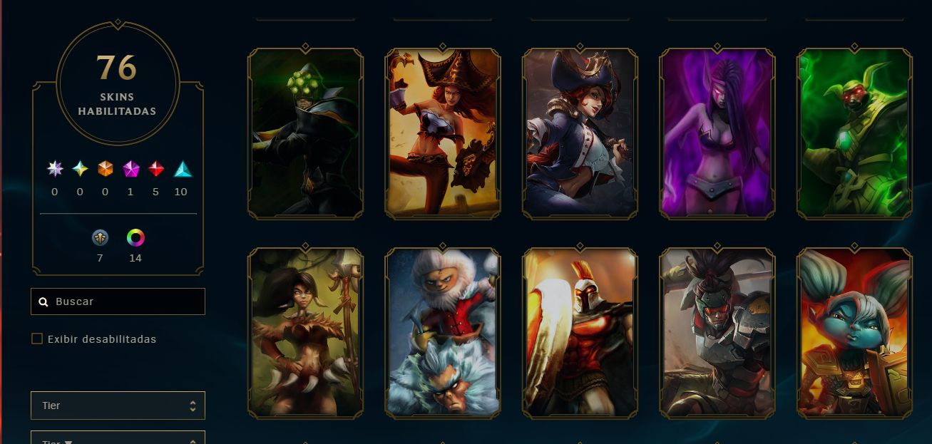 Conta 76 Skins / Diamante 4 32 Pdl / Troca Nick / Full Acesso