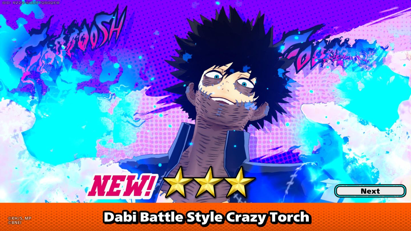 My hero Ultra Rumble Bakugou Tech / Tsuyu Strike