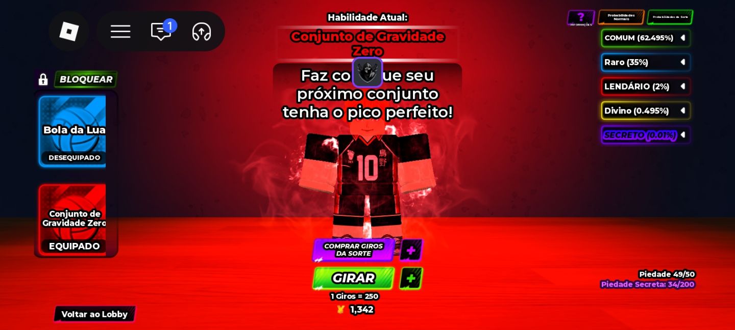 Conta com MAMORI sanu e kisuki,conta com skin de robux,conta mais barata do site