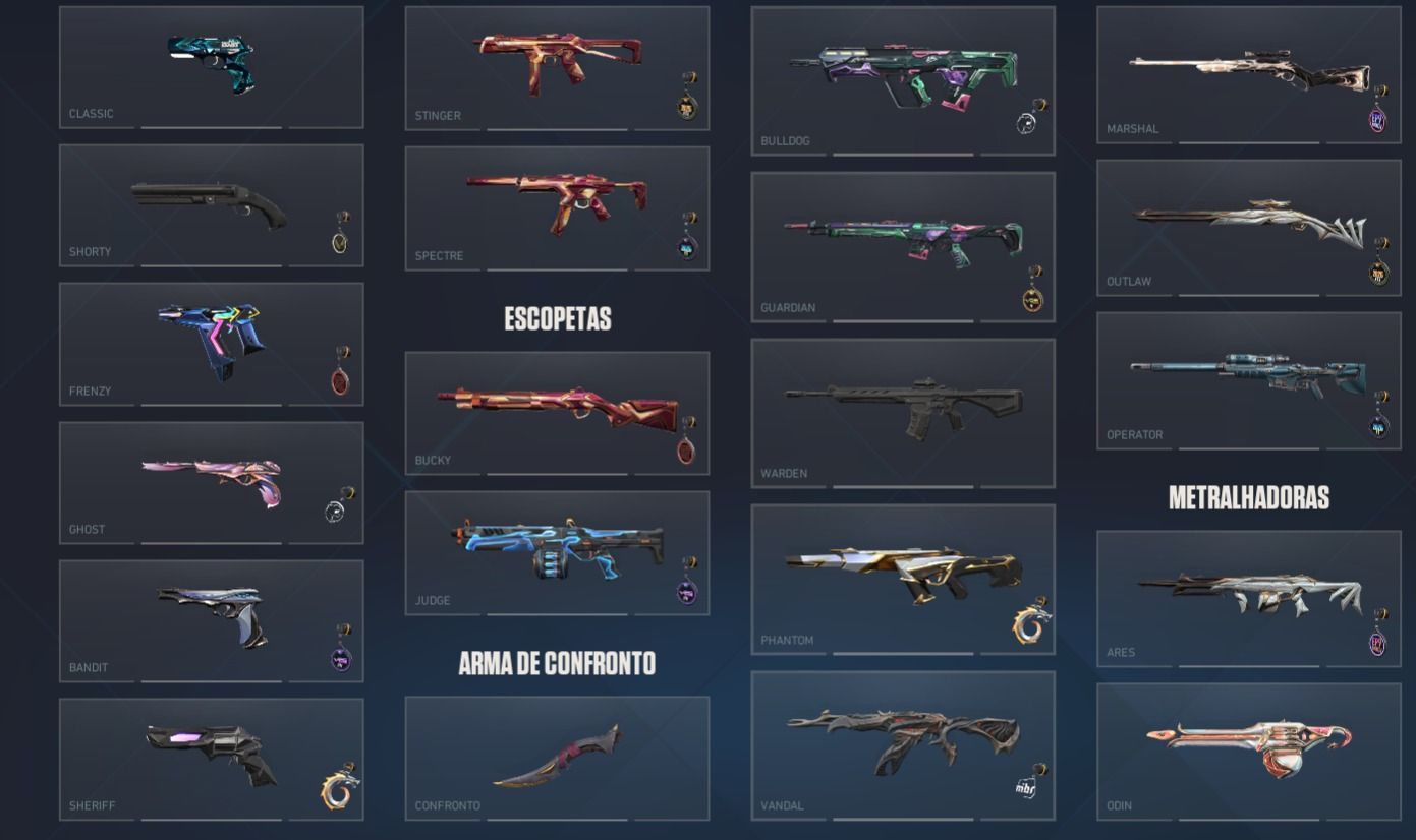 Conta Valorant | Karambit RGX, Foice Nocturn e Phantom Champions 2026