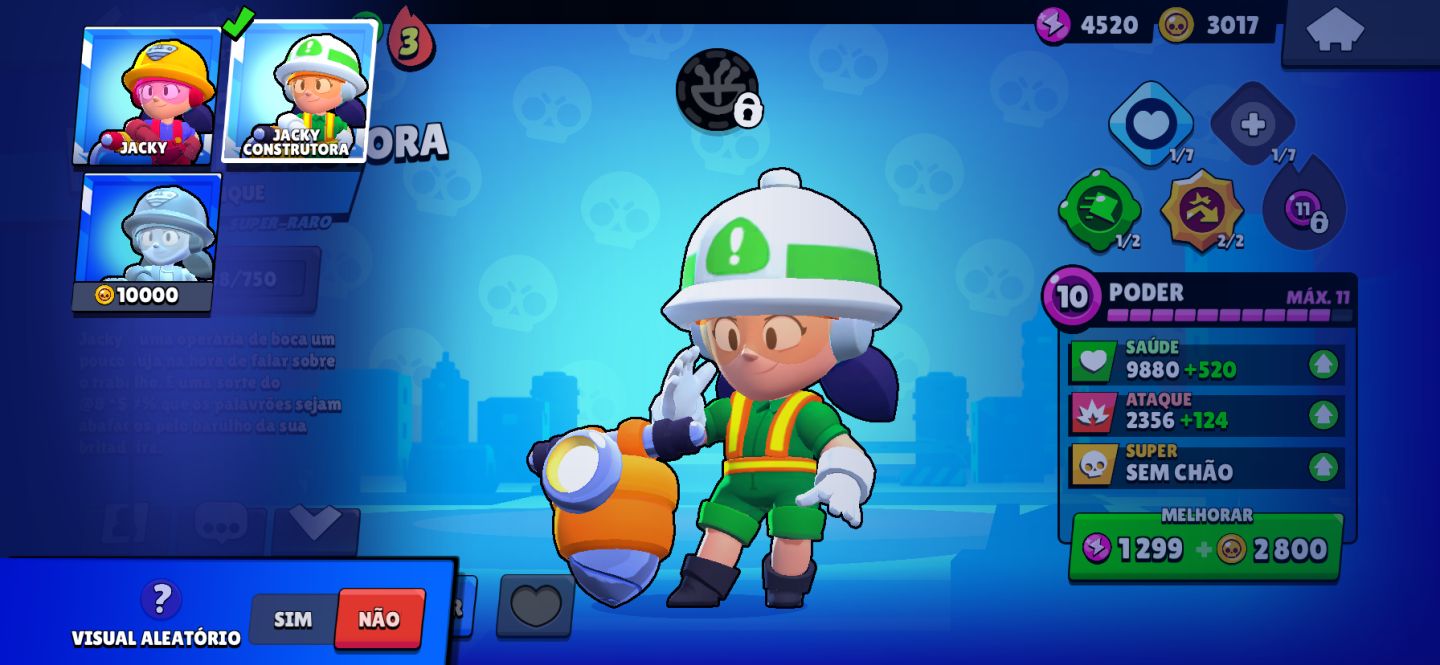 Conta brawl stars antiga e gemada