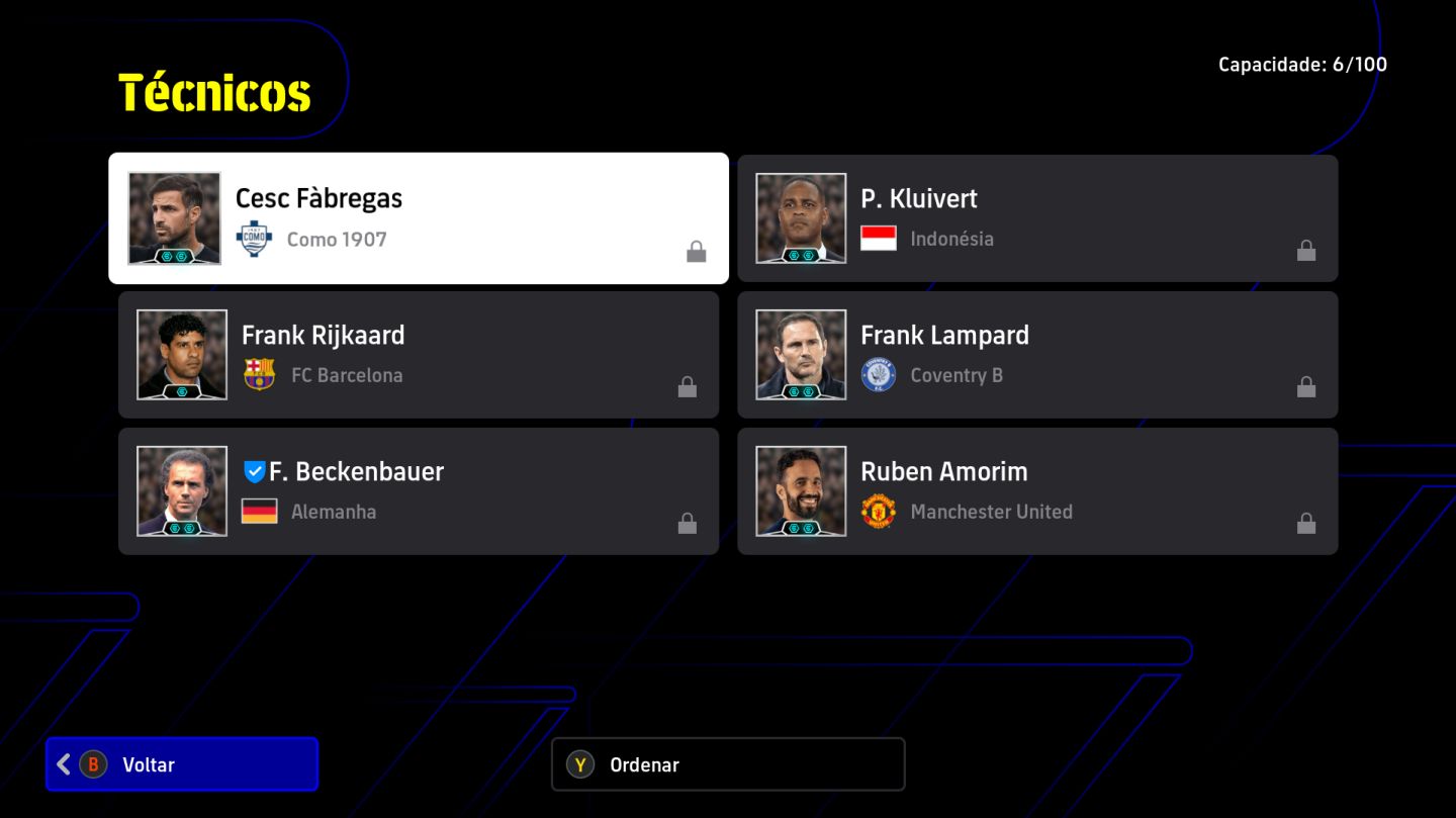 Conta Efootball Xbox/PC - Romario, Del Piero, Messi, Yamal e mtos outros
