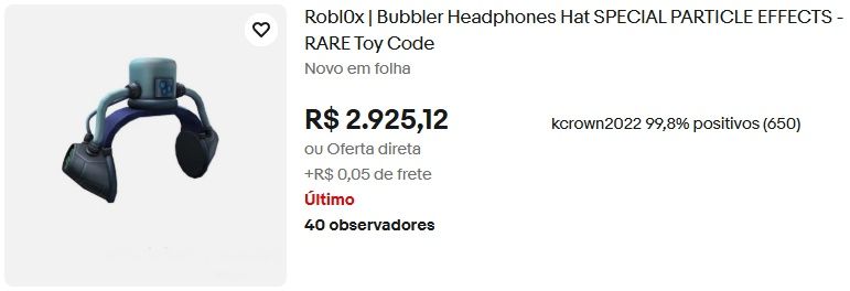 Conta Roblox com toy code raro ++