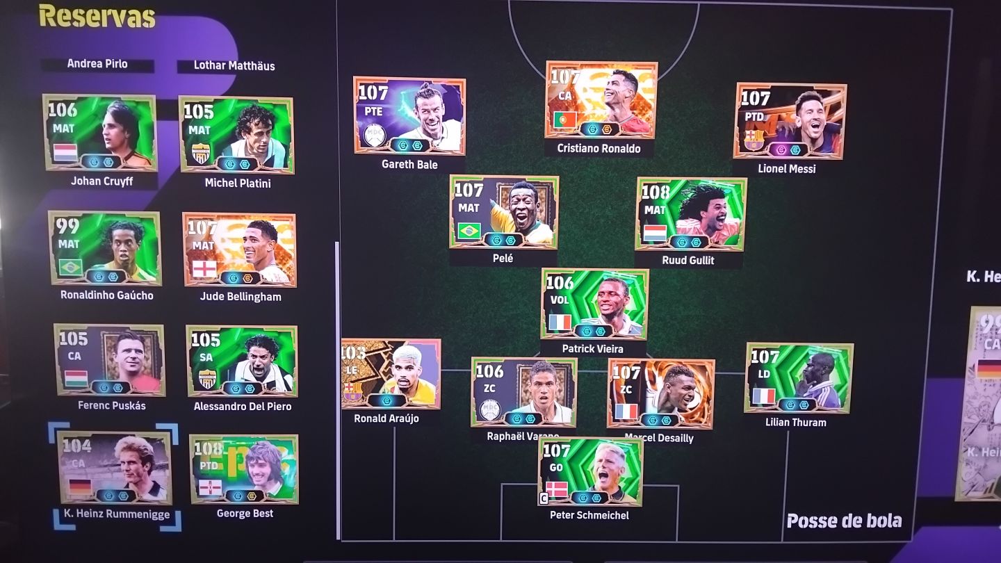 Conta Efootbal Xbox e Steam Varios Jogadores Metas Para sair Rapido