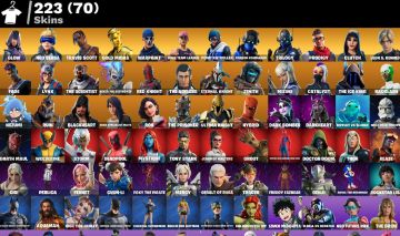 223 SKINS - STW FUNDADOR/ TRAVIS SCOTT/GLOW/ LEON/ NEO VERSA/ EMOTE SWITCH 2