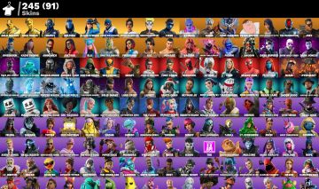 CONTA FORTNITE FA | 245 SKINS | GOLD MIDAS | NARUTO | GOLD BRUTUS | LARA CROFT