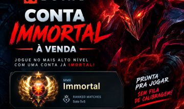 CONTA DOTA 2 RANK IMORTAL