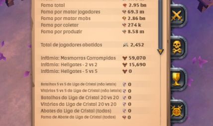 Albion conta 3B fame : Server NA