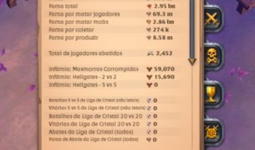 Albion conta 3B fame : Server NA