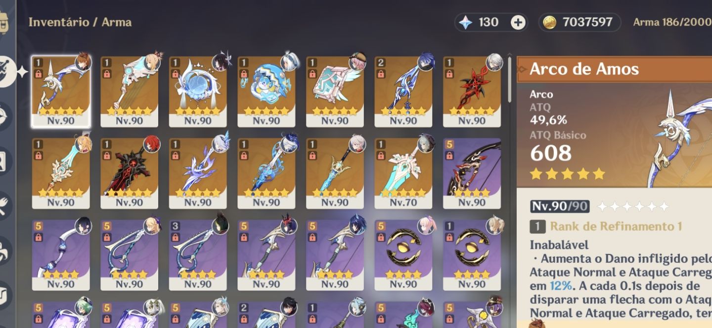 CONTA ENDGAME +129 GIROS, BUILDS ÓTIMAS