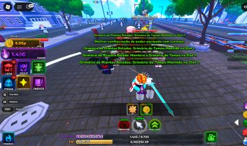 CONTA ANIME ASTRAL SIMULATOR, ULTIMO MAPA/ 8 GAMEPASS/ RANK 43