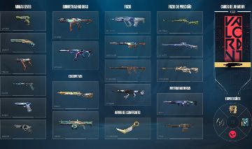 Conta valorant com karambit sublime