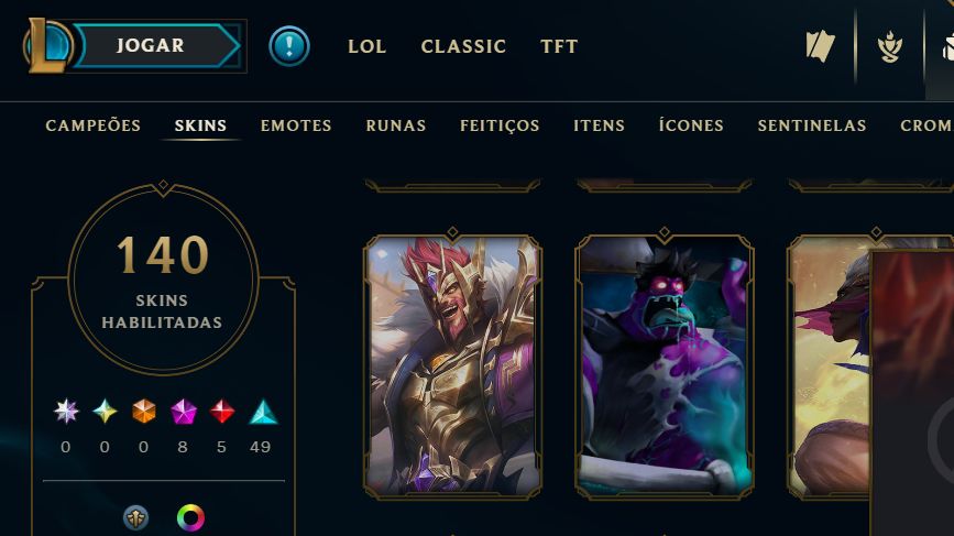 CONTA DE LOL NEO PAX SIVIR