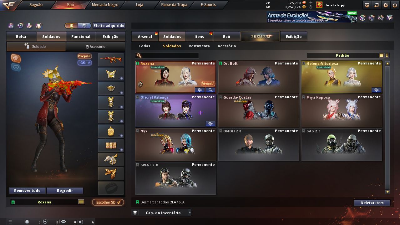 Conta Crossfire marechal vermelho, 7vip buff9 mz, unico dono email/rank on