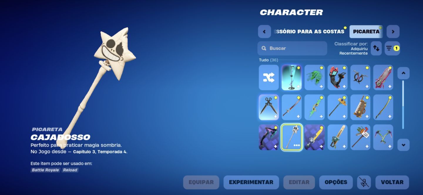 Conta Fortnite +Skins de Loja e Passes