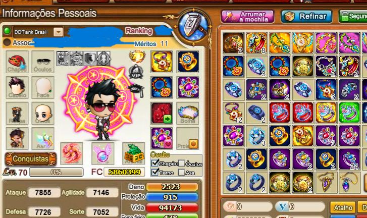 CONTA DDTANK BRASIL ( LVL 70 )
