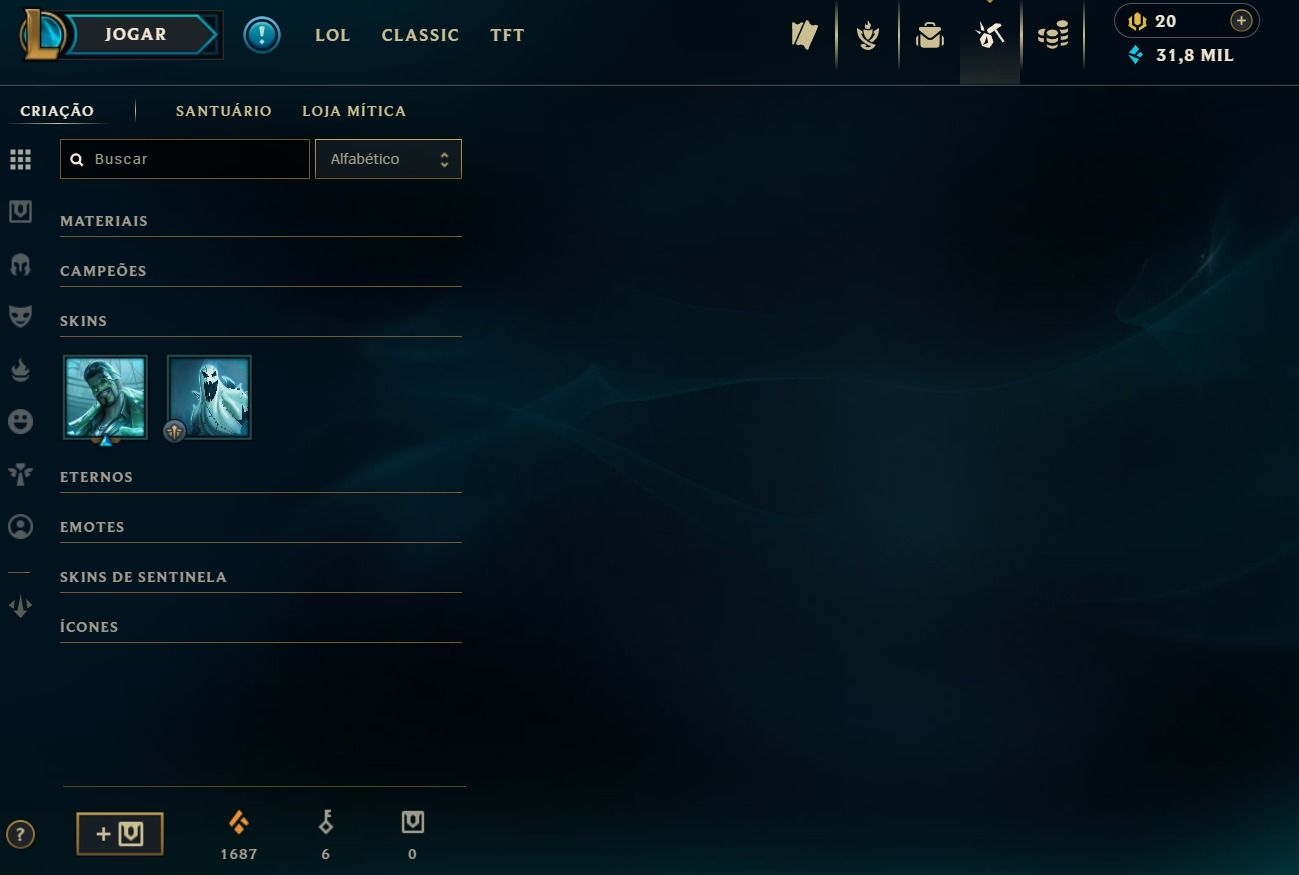 CONTA DE 2024 - 84 SKINS - LVL 105 - 107 CAMPEÕES - 31K DE EA - 26 CROMAS