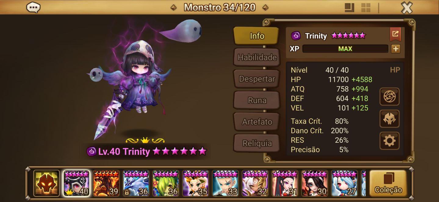 Triple LD Insano Cleave - Trinity , Grogen e Ayan Combo Cleave ! Summoners War