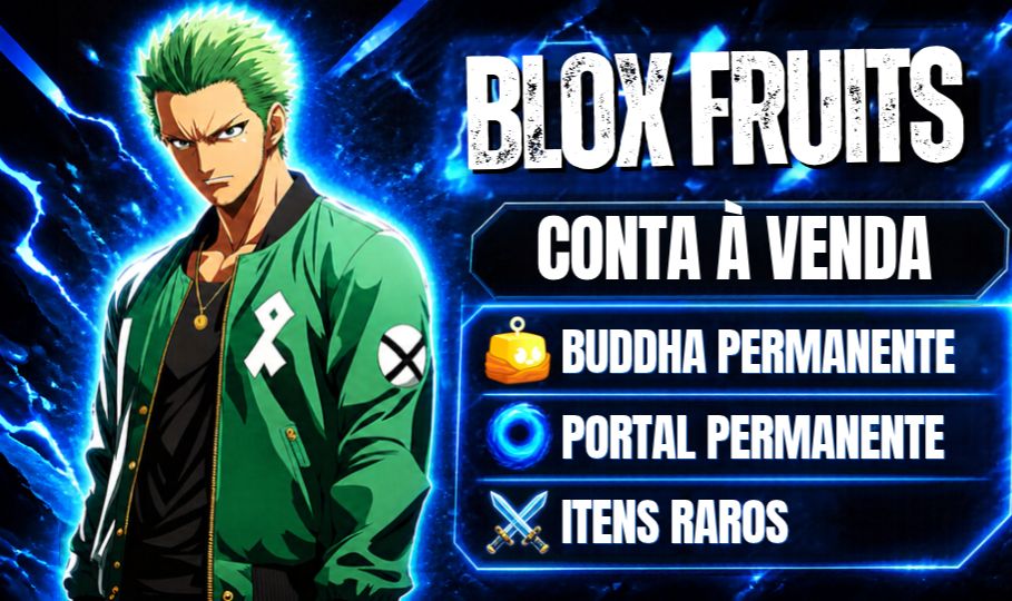 CONTA BLOX FRUIT BOA PRA FARM//BUDDHA E PORTAL PERMA//OTIMO PREÇO