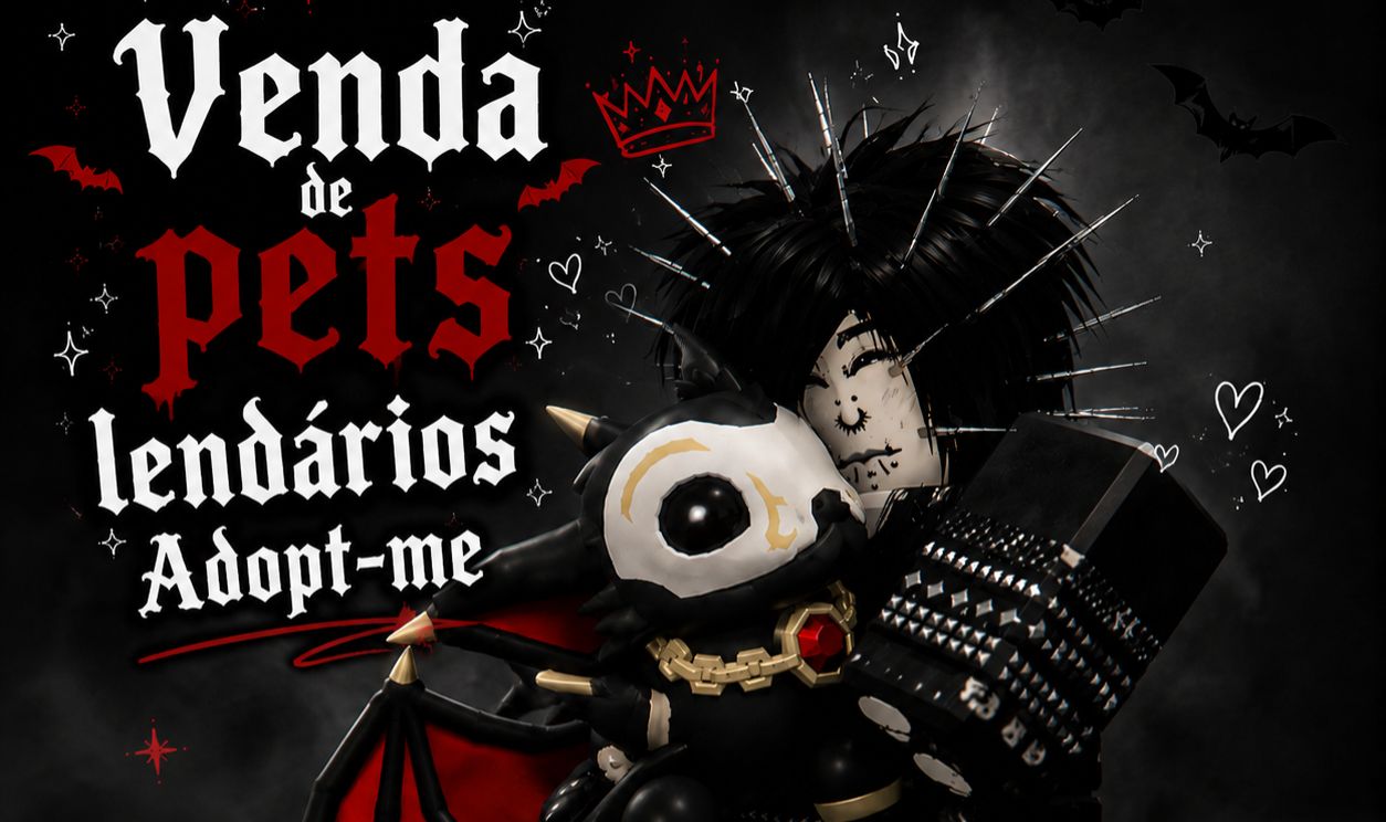 VENDA DE PETS LENDÁRIOS NO ADOPT-ME - ROBLOX