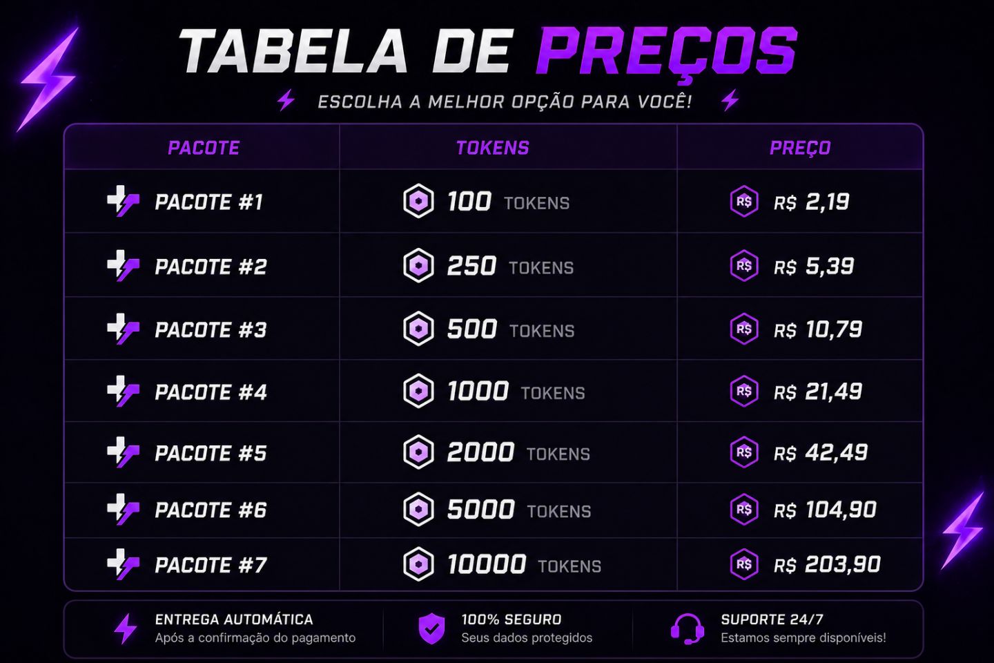 [MENOR PREÇO GGMAX] 50% OFF TOKENS BLADE BALL ROBLOX