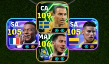 CONTA EFOOTBALL RARA! IBRA + MBAPPE COPA + HAZARD LISO + RODRIGUEZ BLITZ+++!