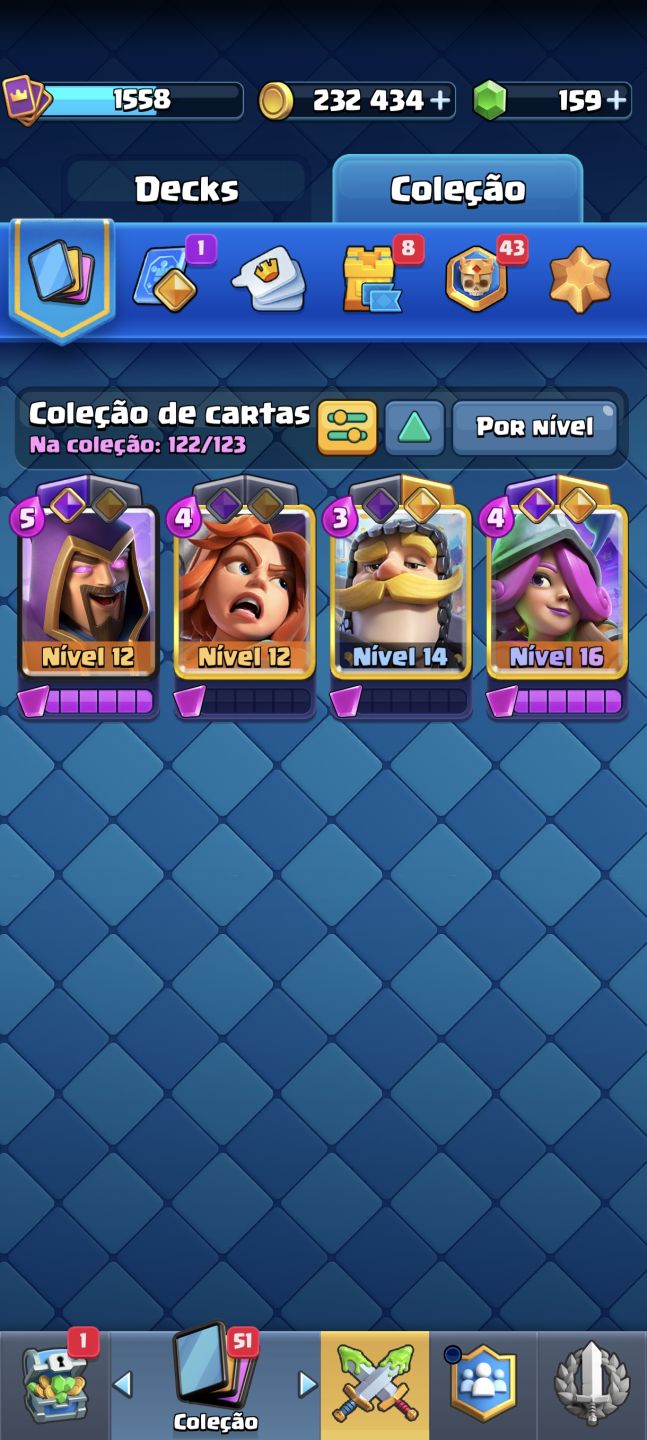 CLASH ROYALE - 13K - 8 EVOS