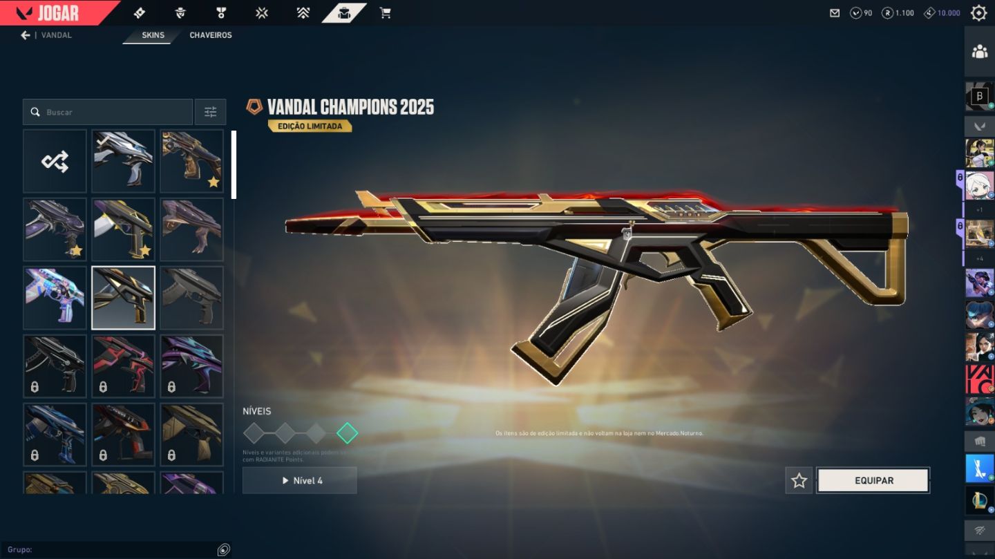 Conta Valorant Full Acesso - 46000 VPS gastos - Skins Limitadas
