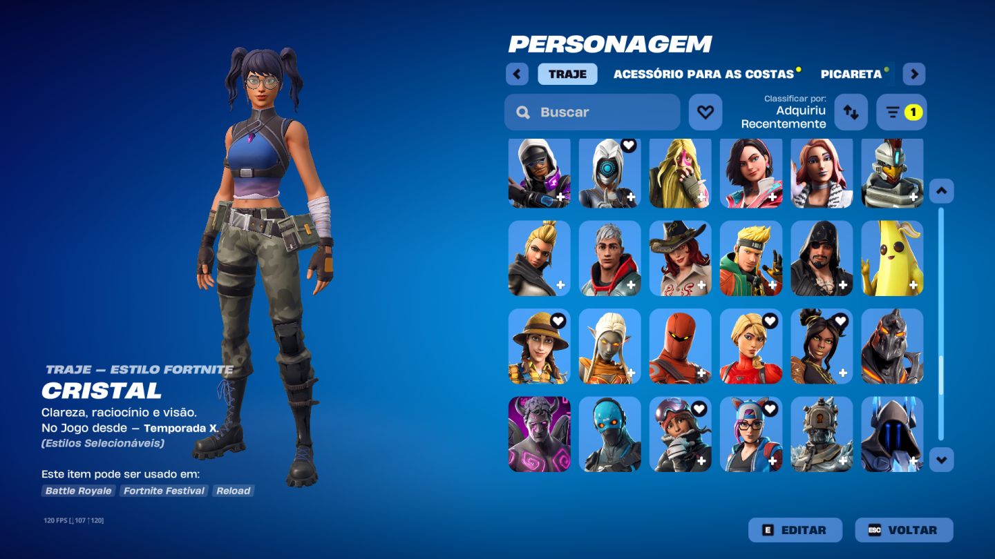 Conta Fortnite com Minty + Glow + Salve o Mundo + Passe antigo