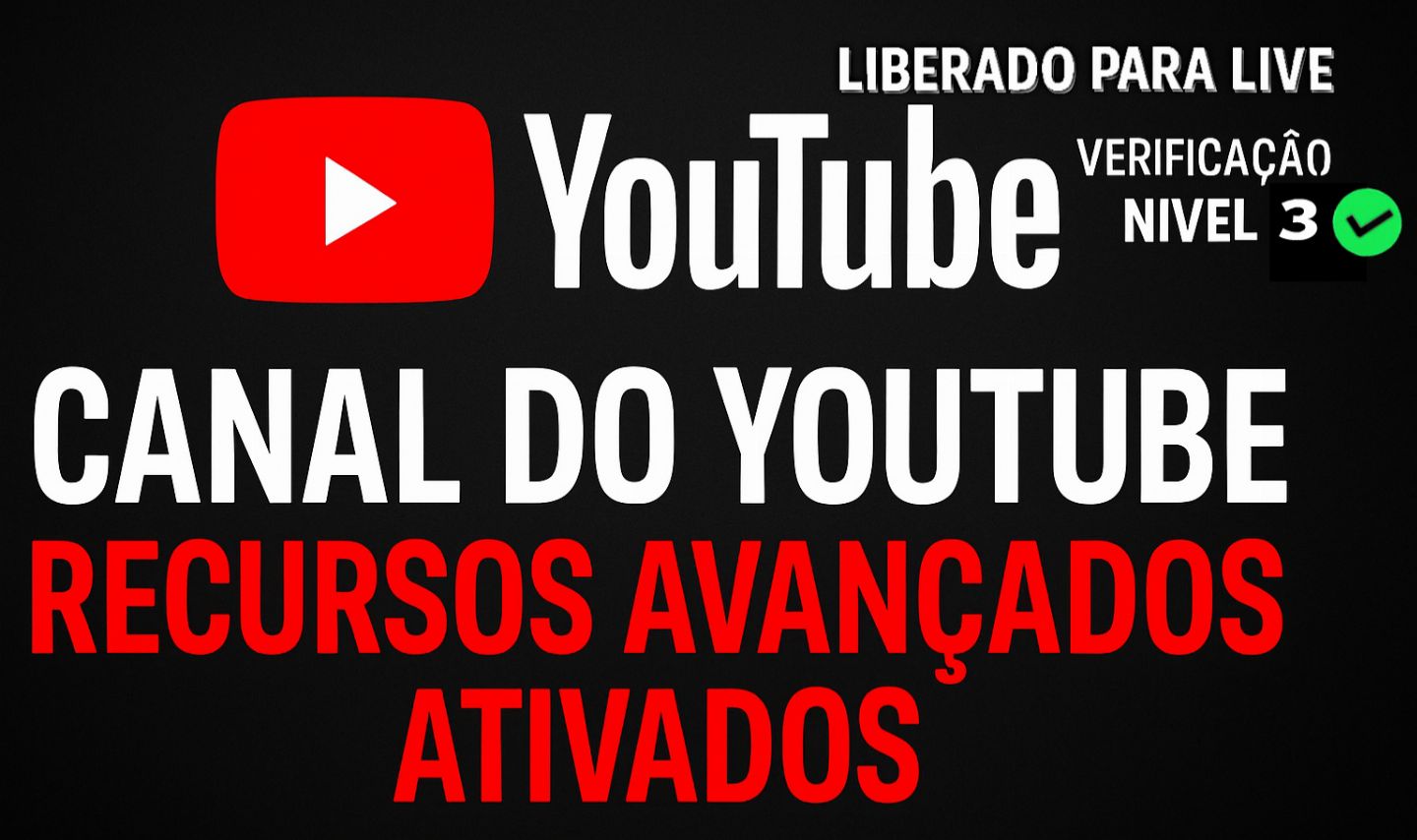 CANAL YOUTUBE ANTIGOS COM RECURSOS AVANÇADOS LEVEL 3 ATIVADOS (MELHOR PREÇO)