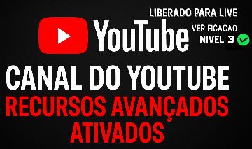 CANAL YOUTUBE ANTIGOS COM RECURSOS AVANÇADOS LEVEL 3 ATIVADOS (MELHOR PREÇO)