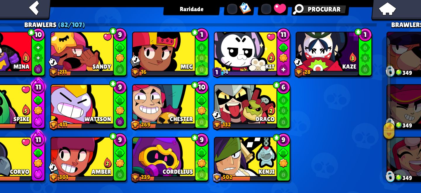 Conta Brawl Stars a venda 24k de troféus
