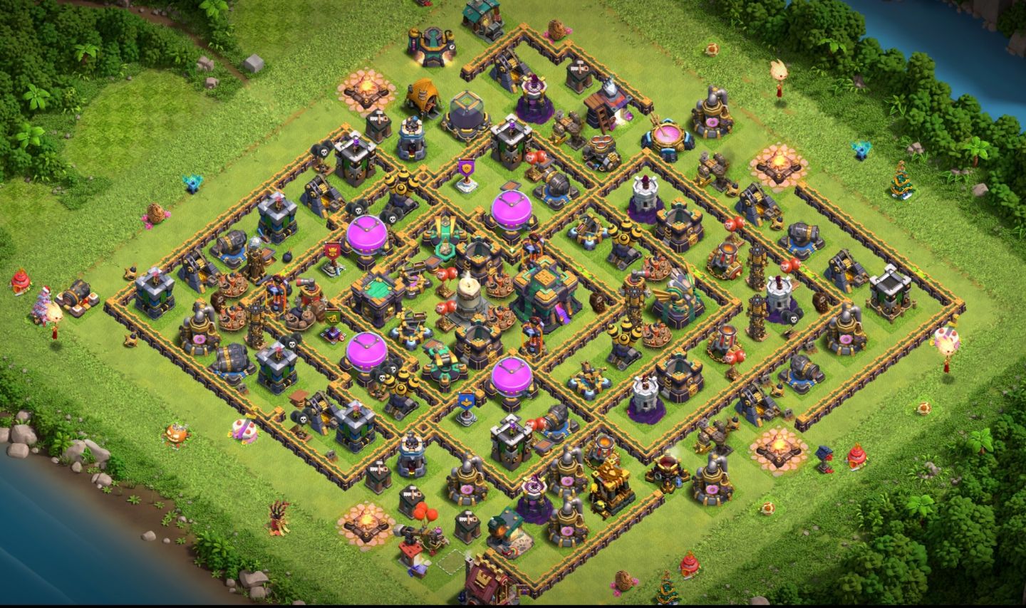 Conta Clash of clans cv14