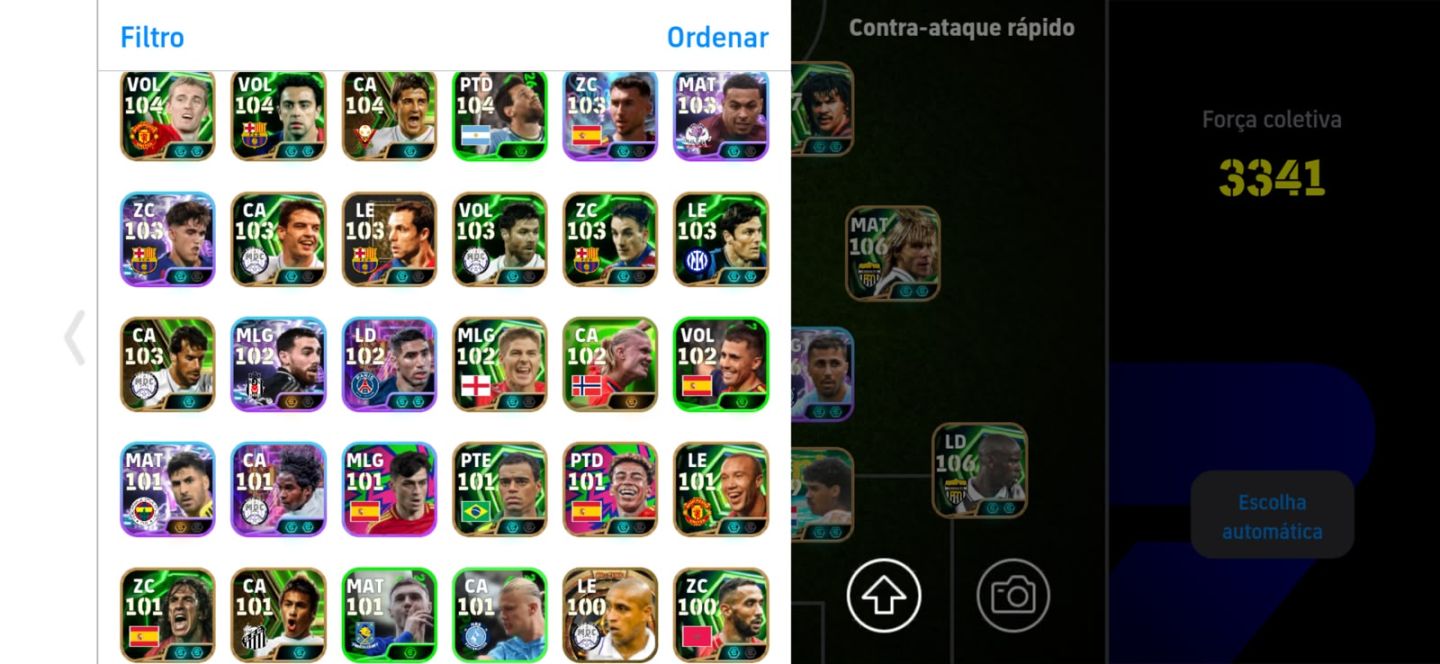 Conta de Efootball mobile Full