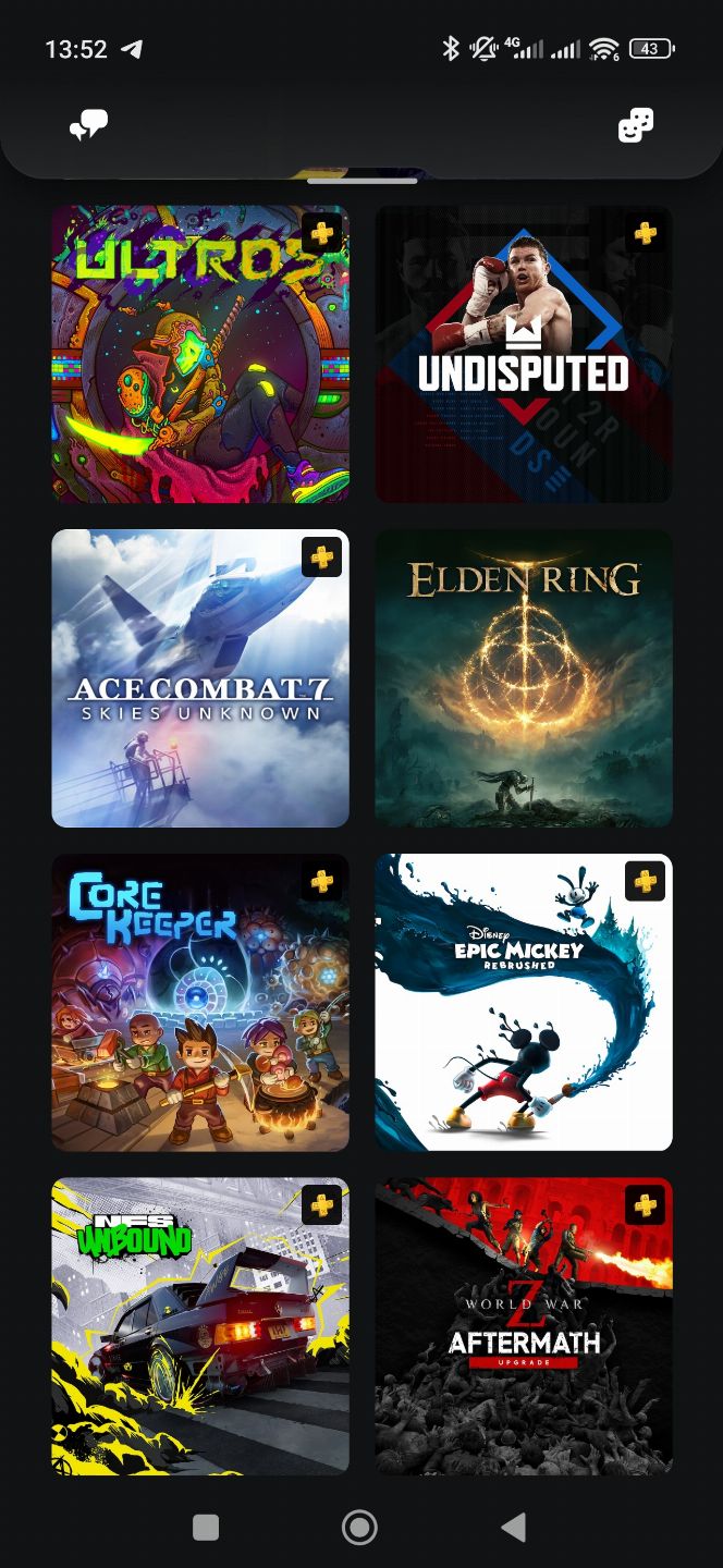 Conta PSN com vários jogos e com plano extra