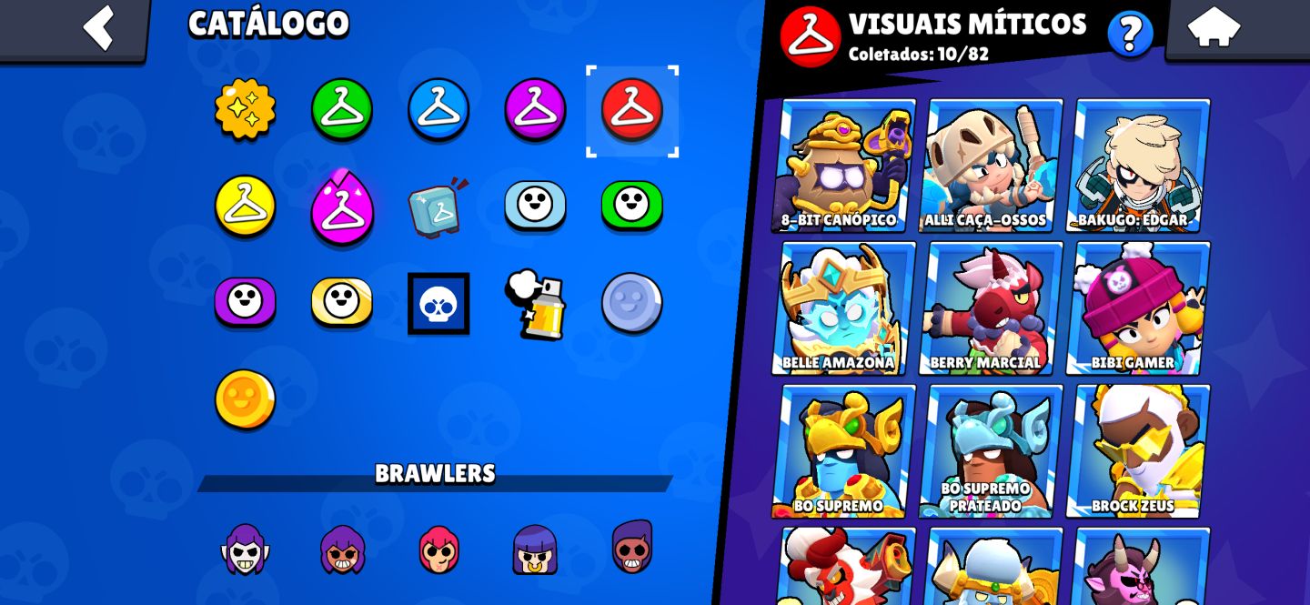 Conta Brawl stars