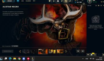 Conta LoL Rara | 590 Skins | Black Alistar + PAX TF | Nível 95