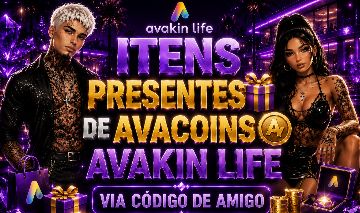 ITENS DE AVACOINS - AVAKIN LIFE - VIA PRESENTE - BARATO- VALOR FIXO